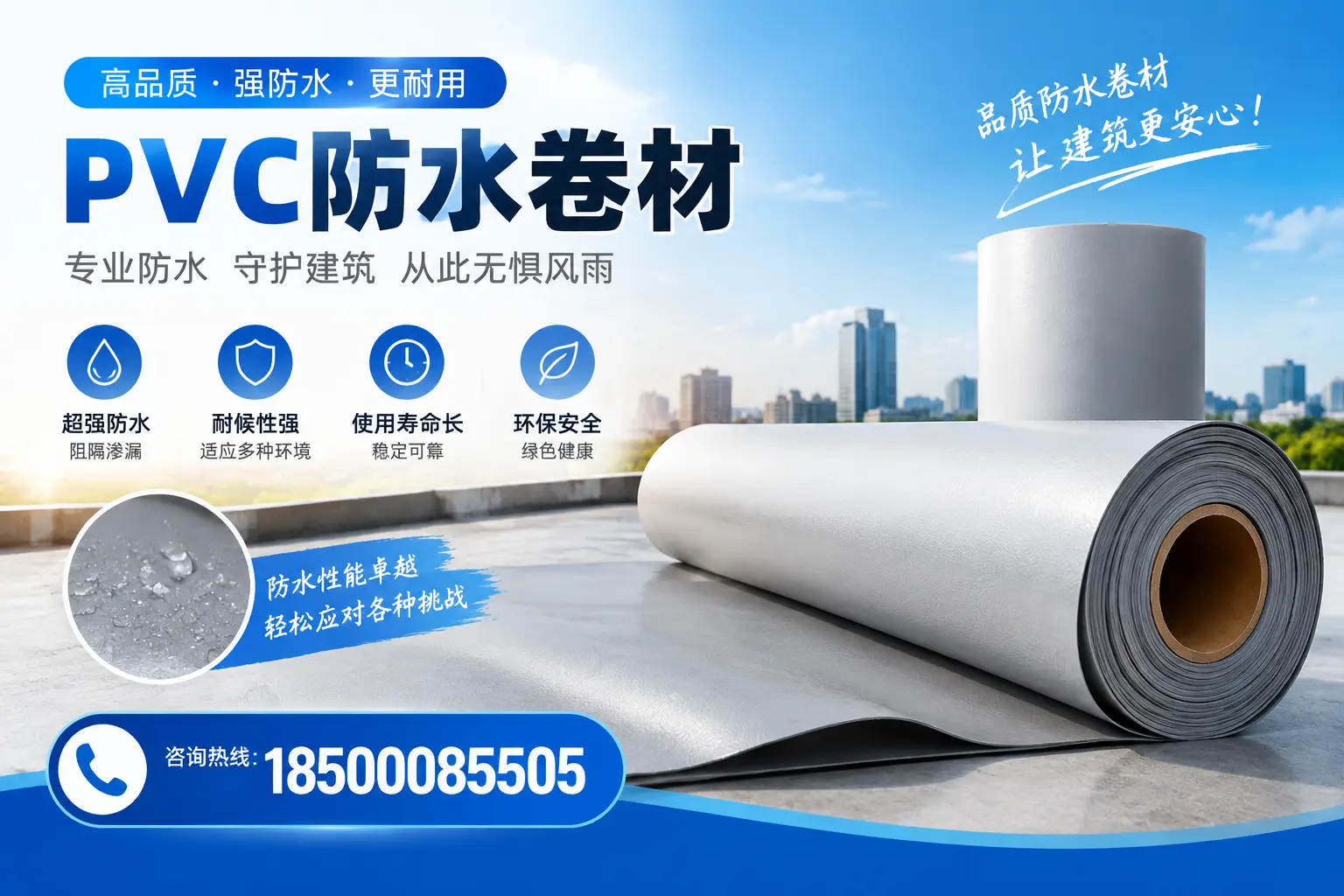 如何选择高质量的PVC防水卷材?无锡消费者必看指南